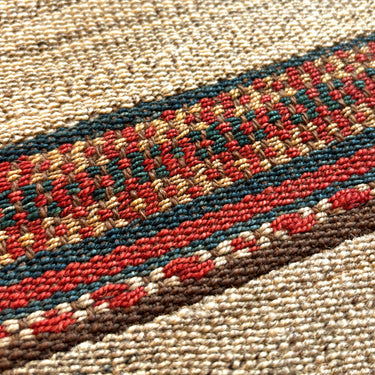 アンティークキリム キリムクッションカバー ジャジム　25×40㎝　(C-15701)