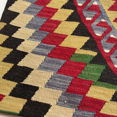 オールドキリム キリムクッションカバー　35×35㎝　(C-15757)