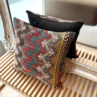 オールドキリム キリムクッションカバー ジジム　45×45㎝　(C-15834)