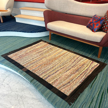 【キャンペーン対象 -5%】ROGOBA KILIM®　上質な現代キリム　トルコ・印象派キリム　158×104㎝　(No.21024)