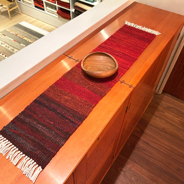 【キャンペーン対象 -5%】テーブルランナー＆テーブルセンター ROGOBA KILIM®　上質な現代キリム　トルコ・ロゴバキリム　85×19㎝　(No.22870)