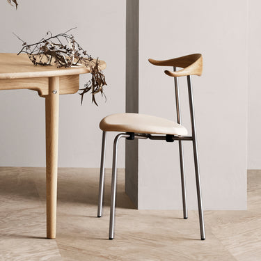 【キャンペーン対象】CH88P ステンレス脚 CARL HANSEN & SØN （カール・ハンセン＆サン）