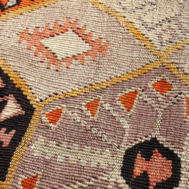 オールドキリム キリムクッションカバー　45×45㎝　(C-15597)