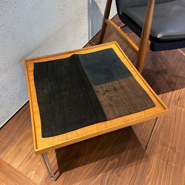 ミニマット　アンティークのテントキリム　小さなマットサイズ　48×46㎝（N-243）