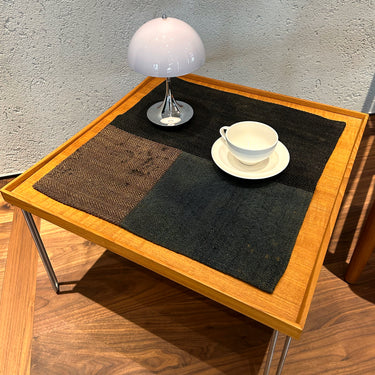 ミニマット　アンティークのテントキリム　小さなマットサイズ　48×46㎝（N-243）