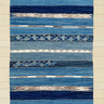 青のキリムラグ（No.21375）の写真